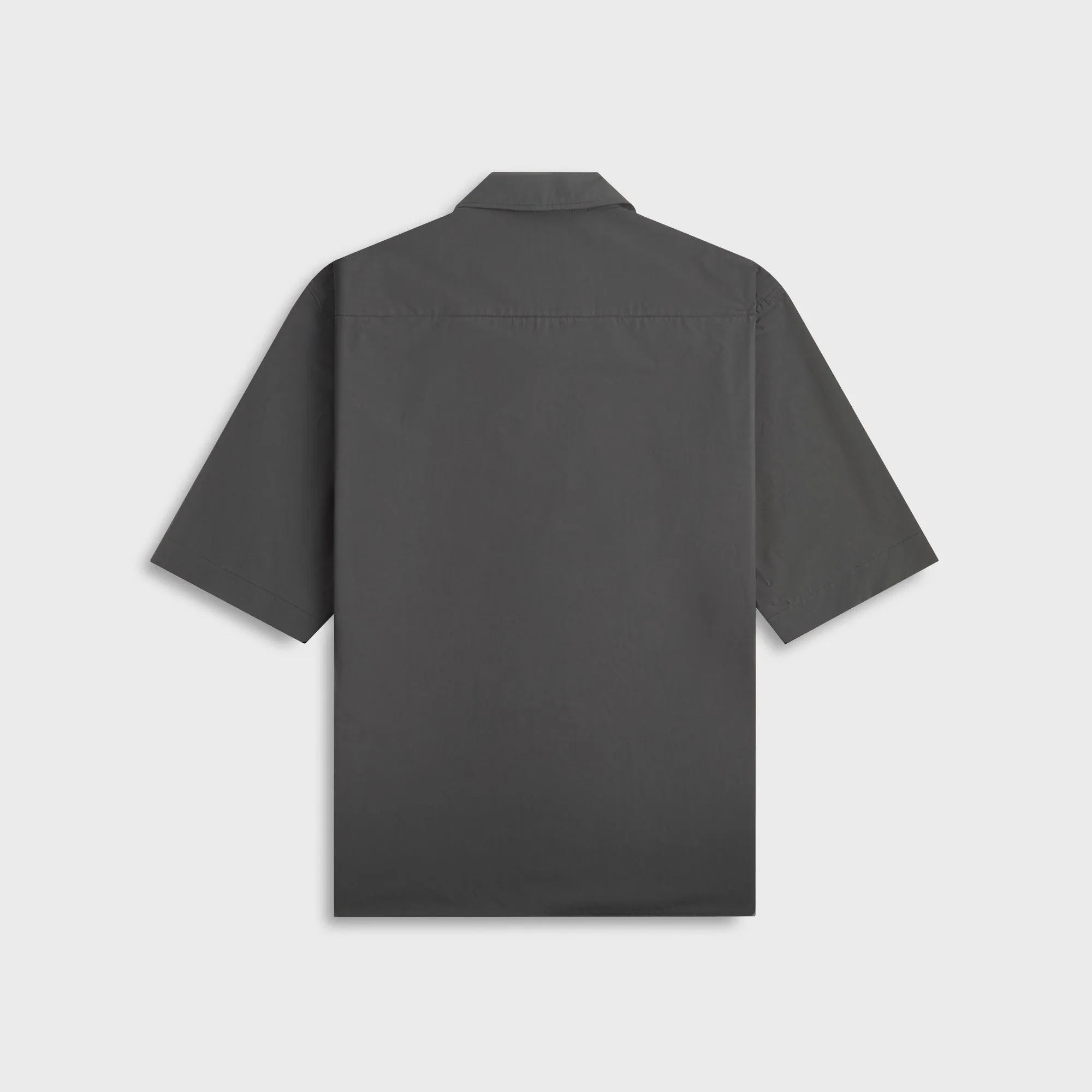 Layered Hemline Lemaire Convertible Shirt - Charcoal