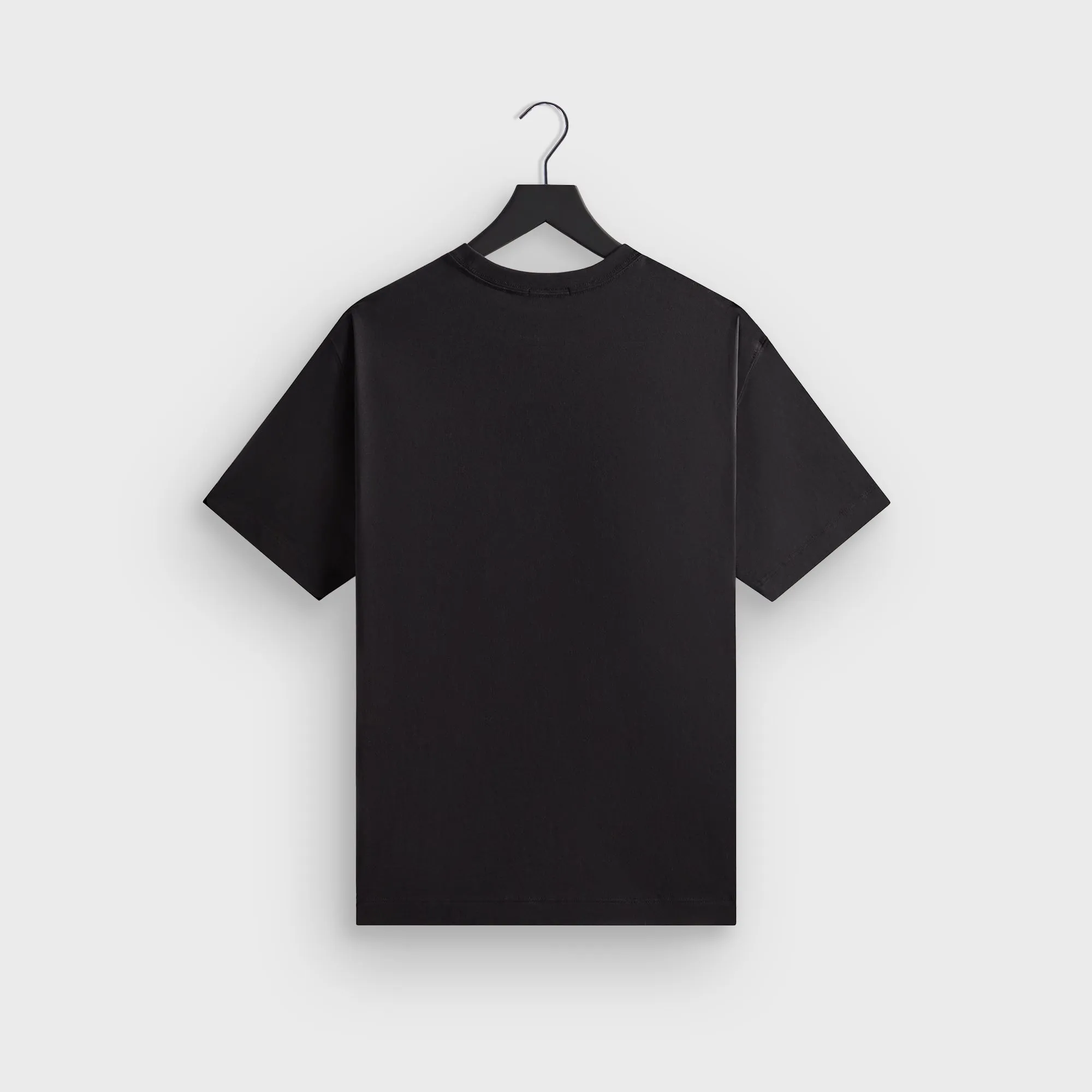 Circular Knit Construction Urban Look Kith Alex II Boxy Tee - Black