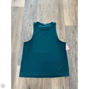 Versatile Wear High Collar Design Athletic Tank Top By Beyond Yoga In Blue, Size: Xs