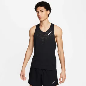 loading Nike | Men's AeroSwift Dri-FIT ADV Running Singlet - Black/Summit White