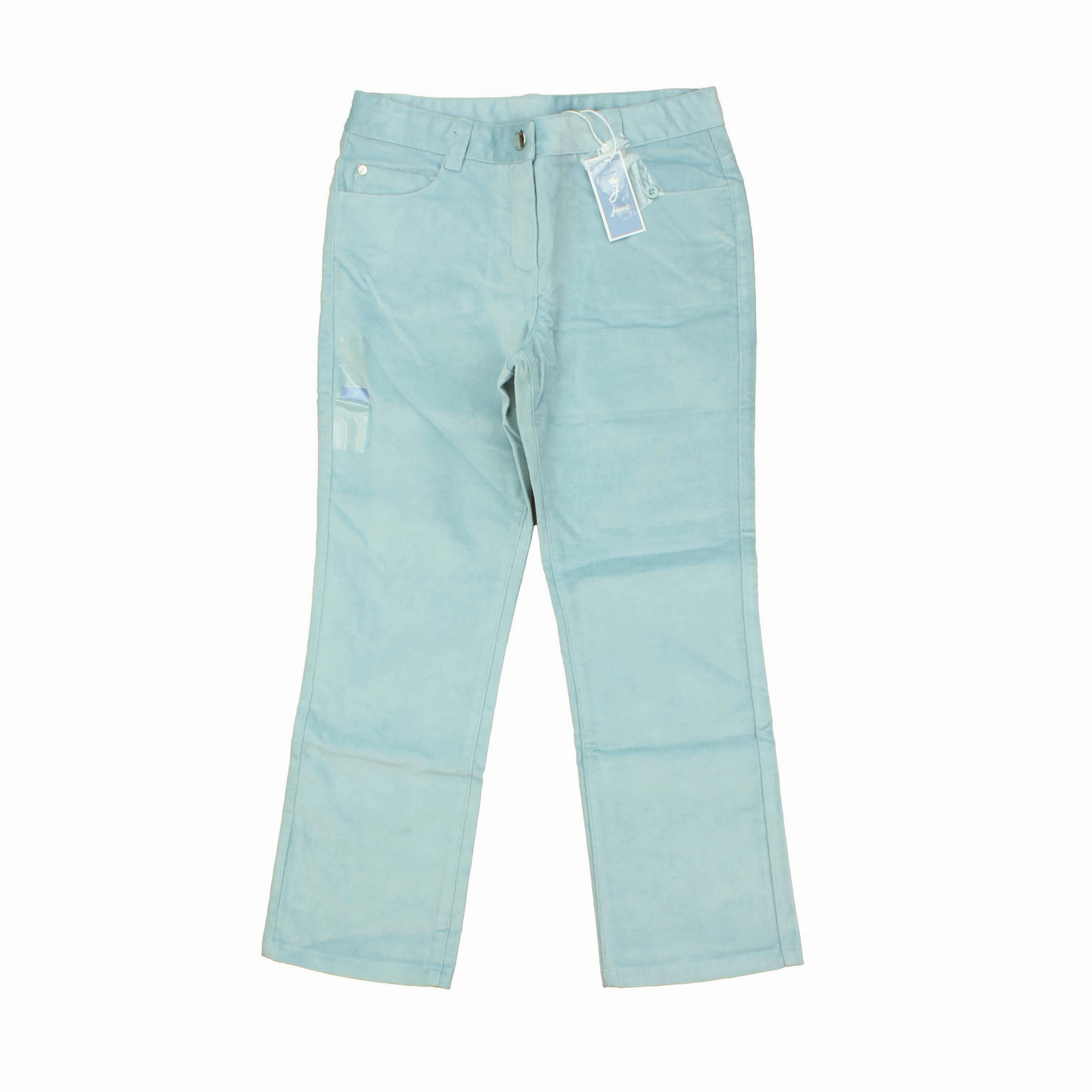 OrganicCotton Jacadi Girls Light Blue Pants