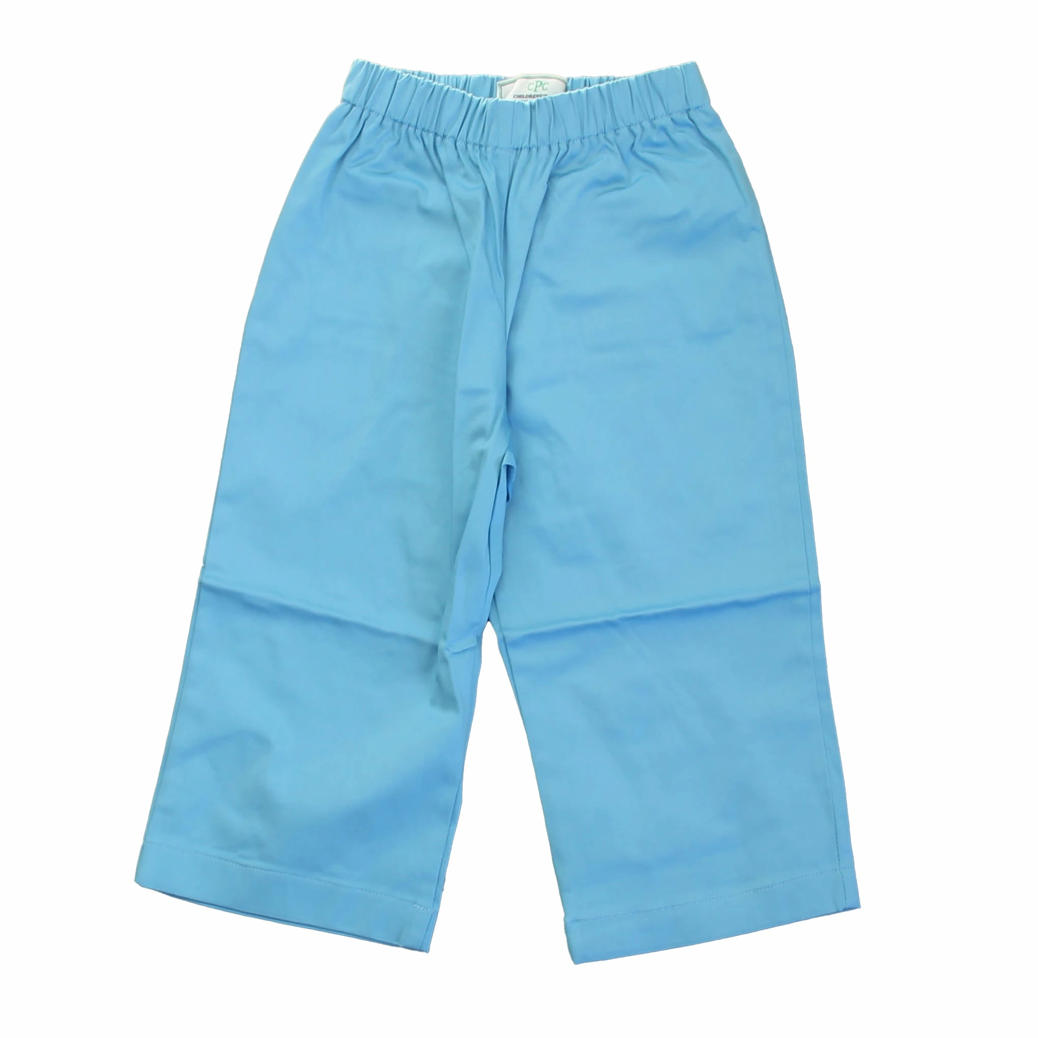 FlexibleStretchWeave Modern Waist Classic Prep Boys Robins Egg Blue Pants Size: 9-12 Months