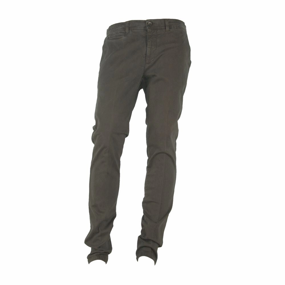 Core Look Made in Italy Elegant Italian Cotton Blend Men's Pants