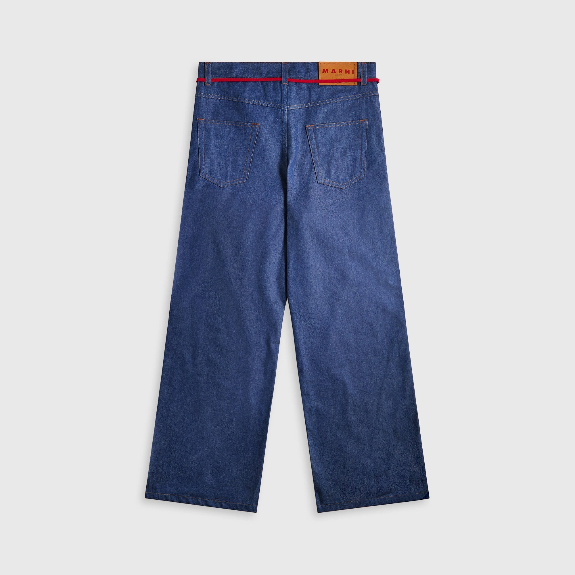 Vintage Wash Reflective Trim Options Marni Trousers - Blue