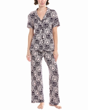 Honeydew 2pc All American Pajama Set Microfiber Material