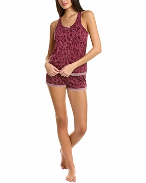Honeydew 2pc Dream Team Pajama Short Set Hypoallergenic Textiles MotionAdaptive Fit