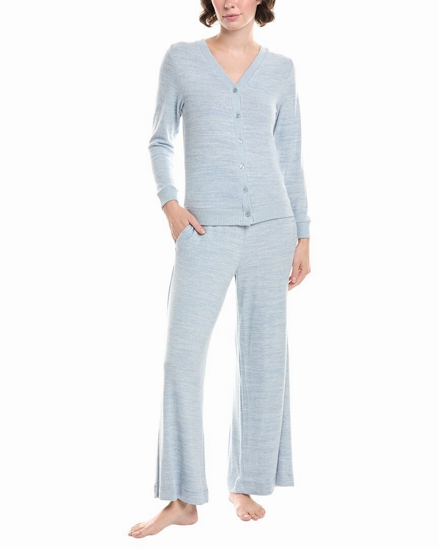 Honeydew 2pc New Moon Lounge Set MoistureWicking Material Ribbed Collar Design