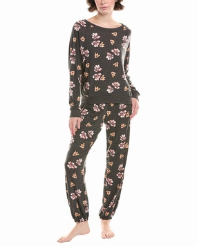 Honeydew 2pc Star Seeker Lounge Pant Set DoubleLayered Knee Patch