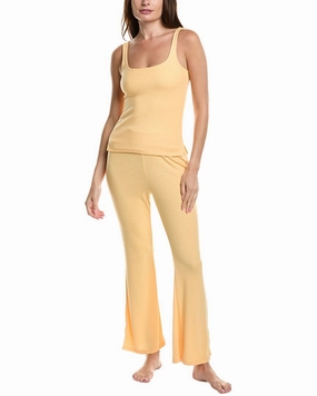 Honeydew 2pc Summer Lovin' Lounge Set Soft Jersey Knit
