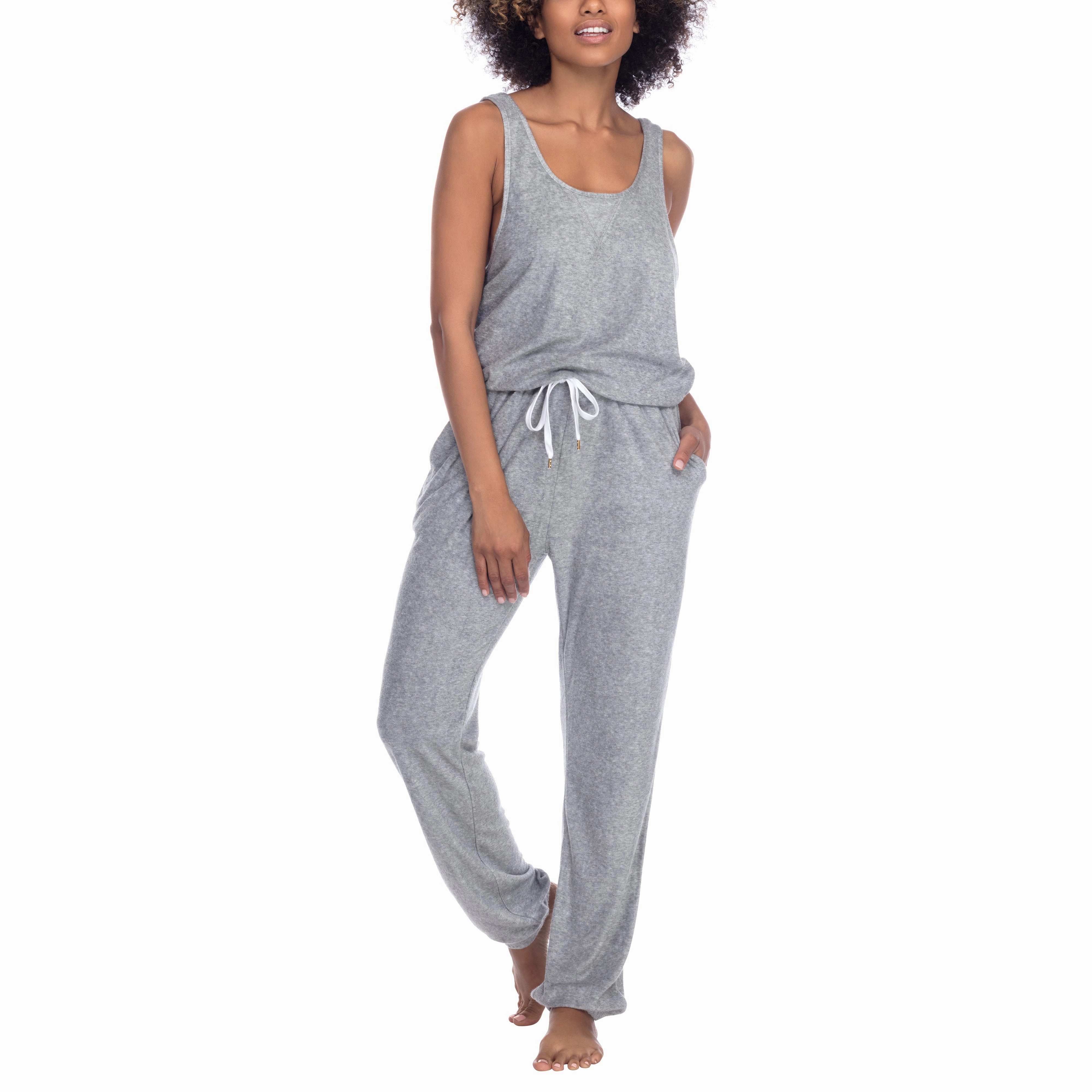 Honeydew Intimates Just Chillin Jumpsuit Layered construction