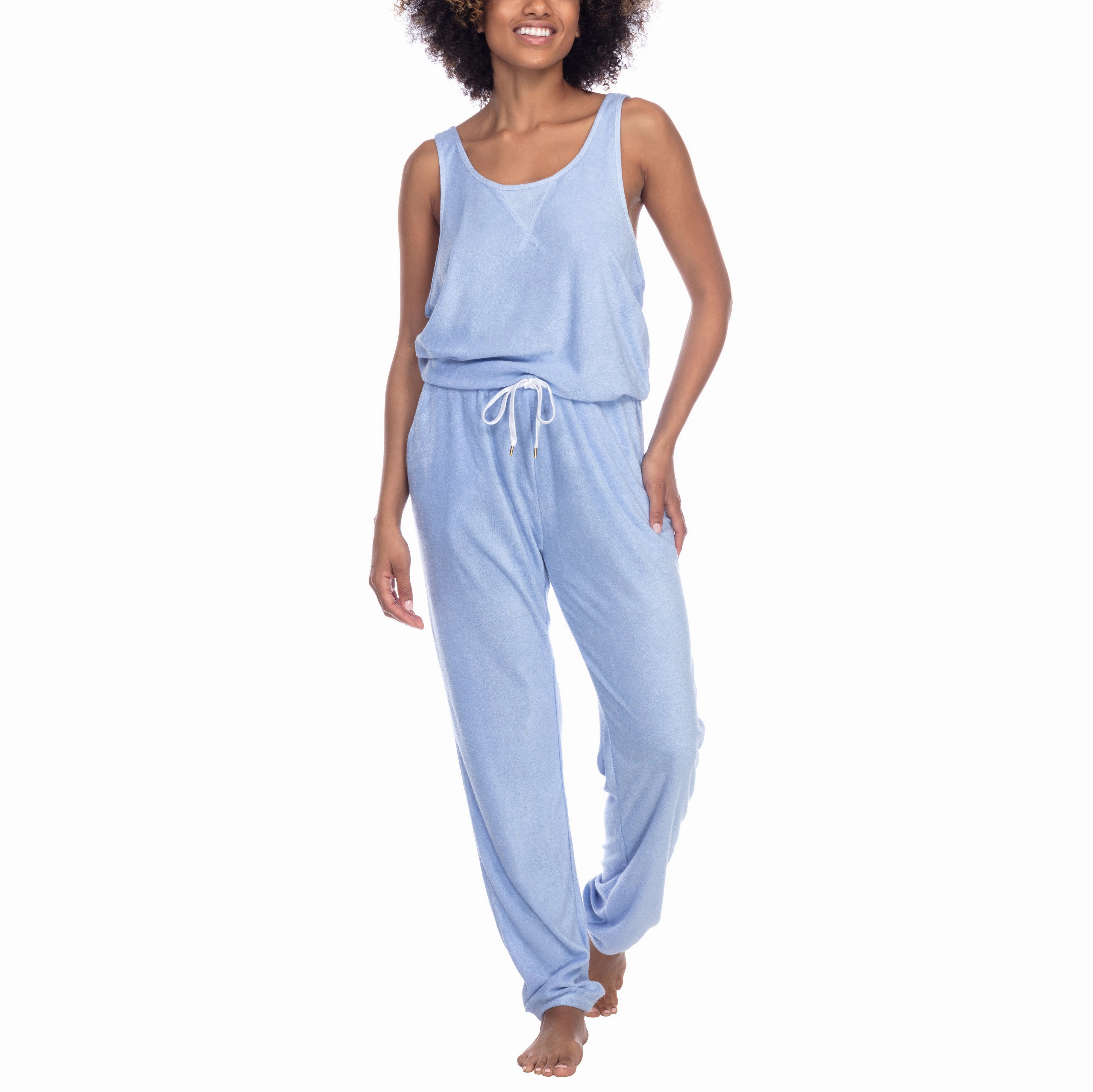 Honeydew Intimates Just Chillin Jumpsuit Hygroscopic Fiber