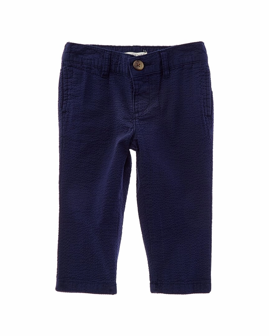 Hope & Henry Seersucker Suit Pant Dynamic Fit Soft Brushed Lining