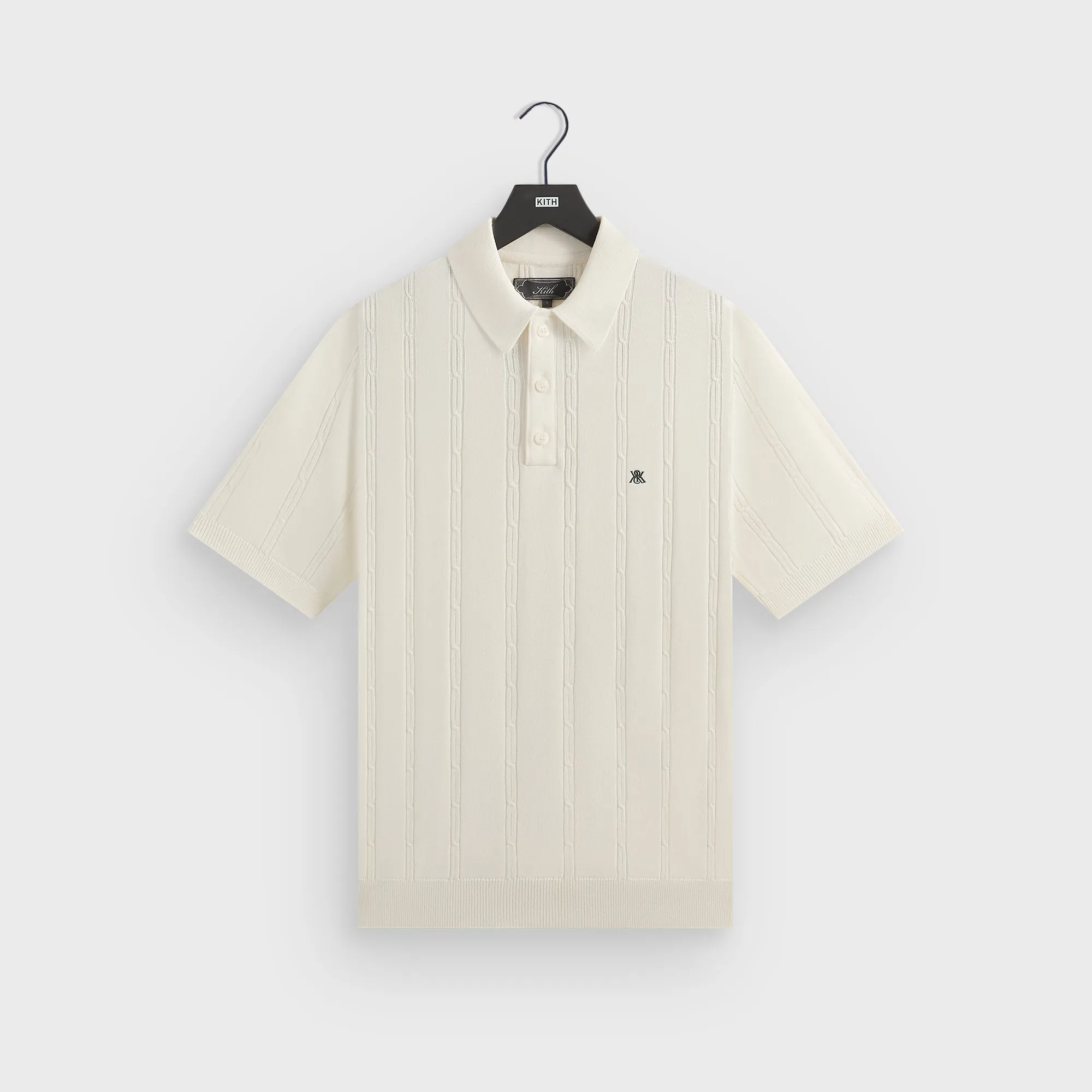 Breathable Material Kith Tilden Polo - Sandrift