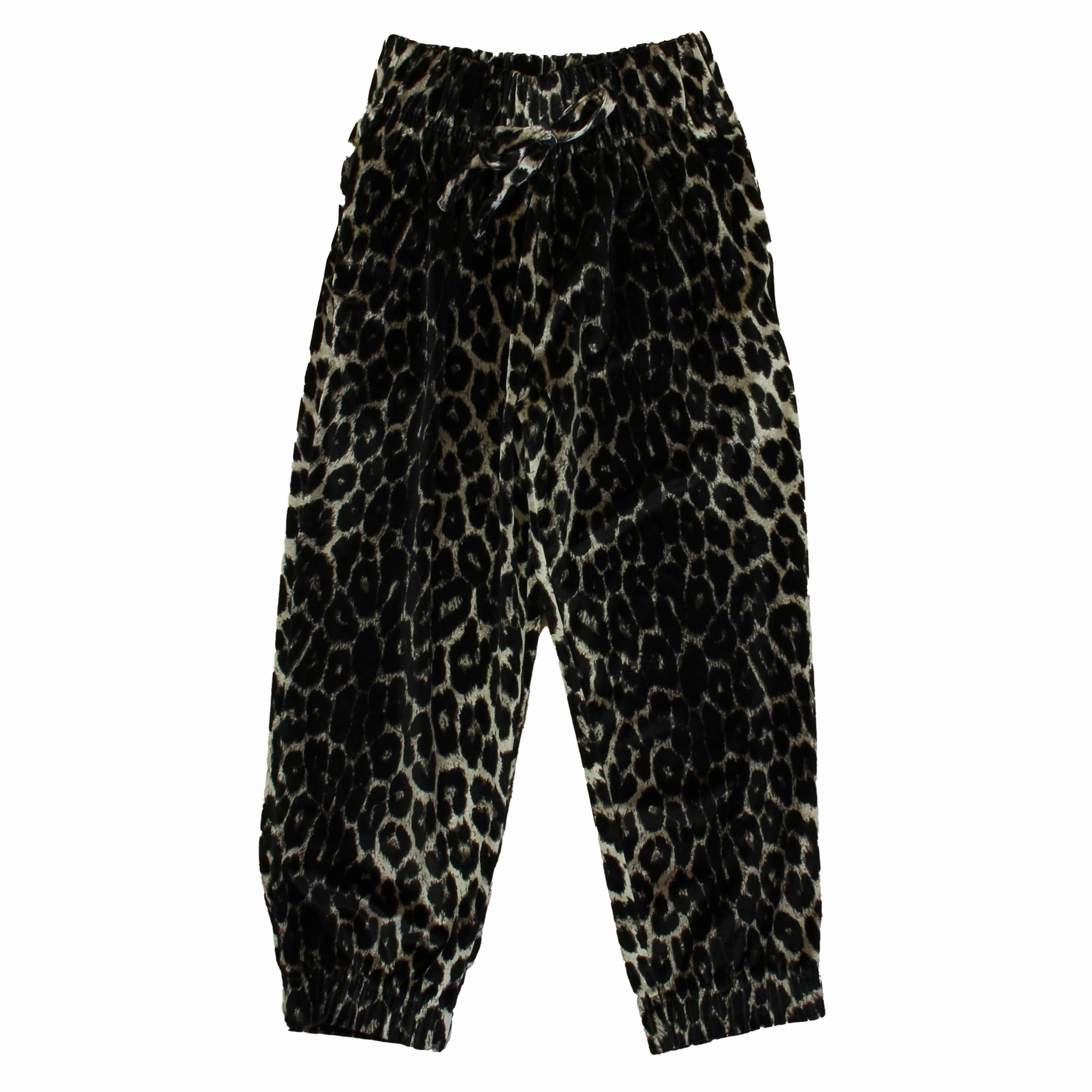 Abrasion Resistant Fabric How to Kiss A Frog Girls Leopard Casual Pants