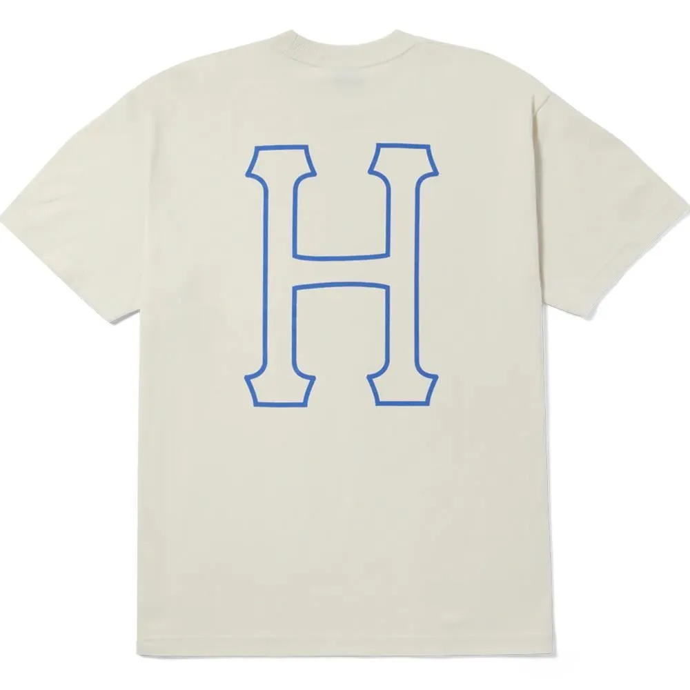 HUF Set H T-Shirt - Bone Daily Style Trend Breezy Comfort