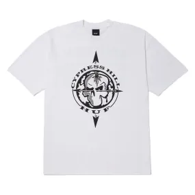 Active Outfit Style HUF x Cypress Hill Blunted Compass T-shirt - White