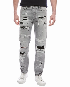 HUGO Hugo Boss Light Grey Jean Sustainable Road Trip Street Fashion Parent Style