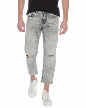 Subtle design HUGO Hugo Boss Loose Fit Cropped Tapered Jean