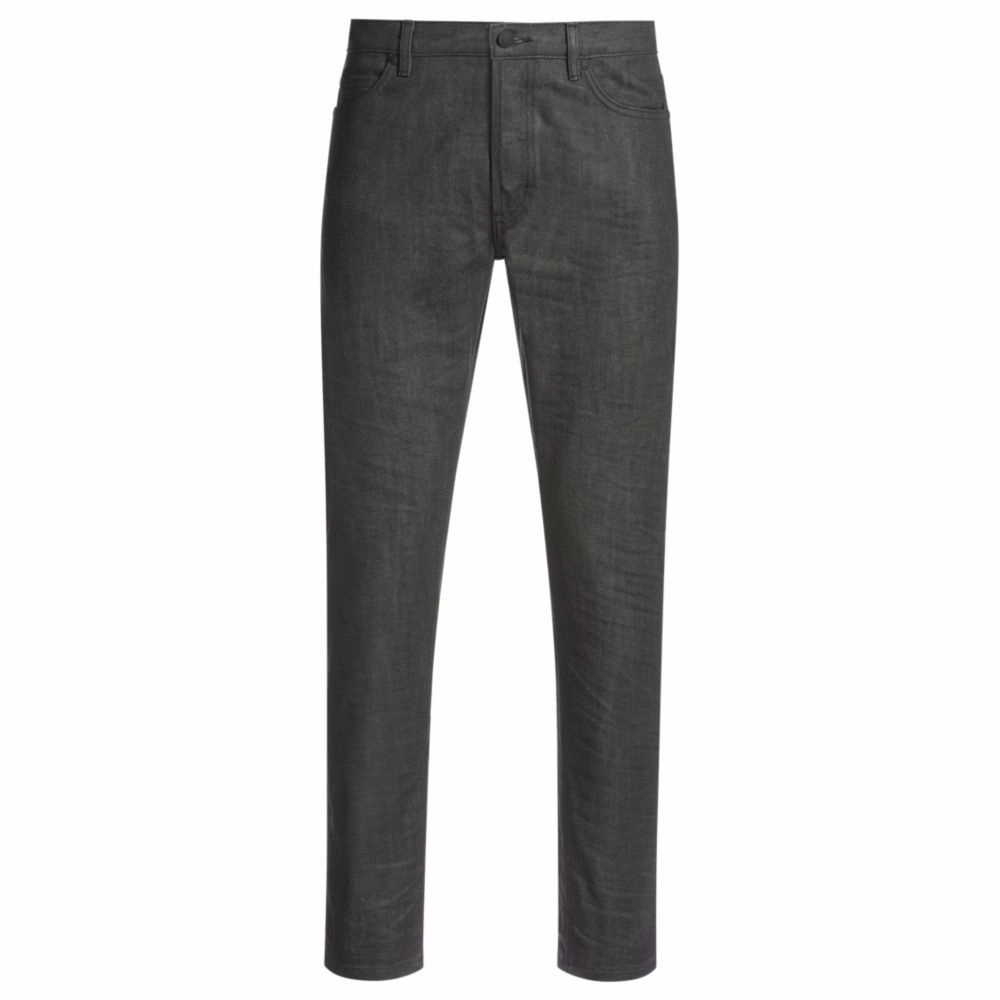 High Rise Daily Look HUGO x RB jeans in gray stretch denim