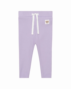 Slim Design TearResistantMaterial huxbaby Orchid Rib Legging