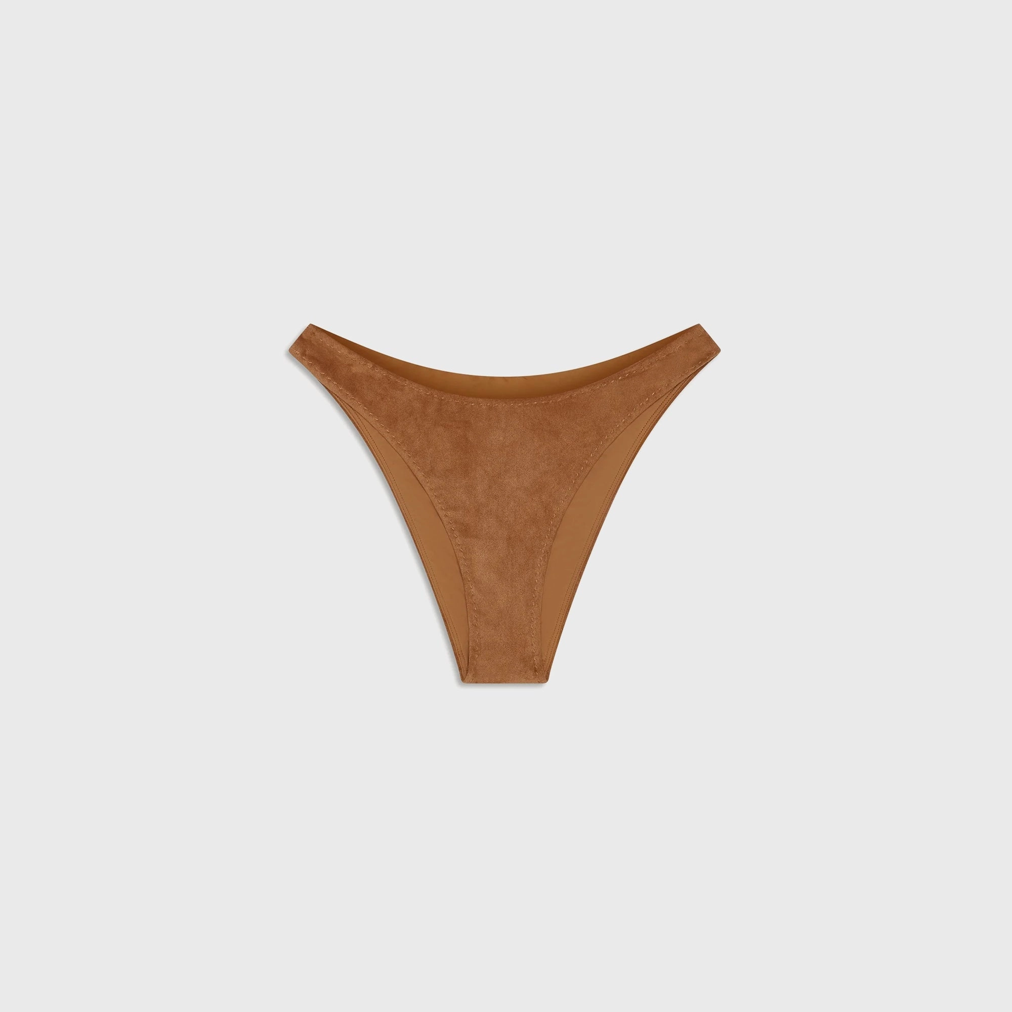 Frankies Bikinis x Bella Hadid Dove Suede Bottom - Sunkissed Suede Jet Set Ready