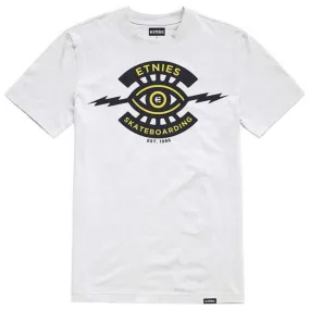 Stylish Layer Look Everyday Comfort Etnies JW Wash T-Shirt - White