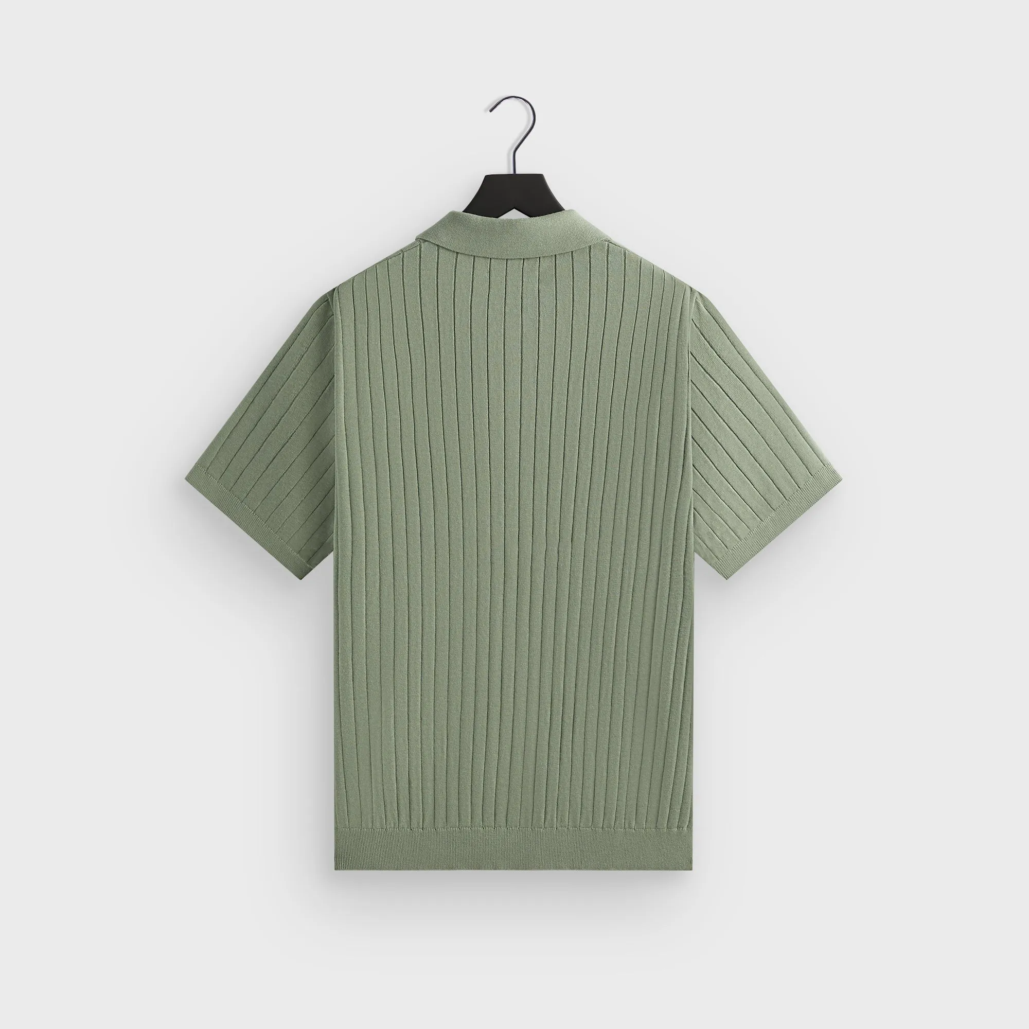 Patterned Texture Kith Rhys Knit Stripe Buttondown - Pavilion