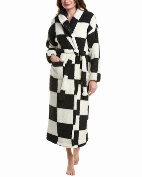 Sanctuary Shawl Collar Teddy Robe Durable Reinforced Seams Breathable Knitwear