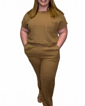 I'm That Girl Set In Mocha Hypoallergenic Textiles Fade Resistant Dye