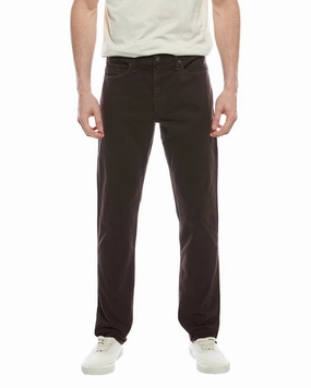 rag & bone Fit 2 Aero Stretch Dark Red Jean Office Wear Modern Rainy Day Sandblasted Details