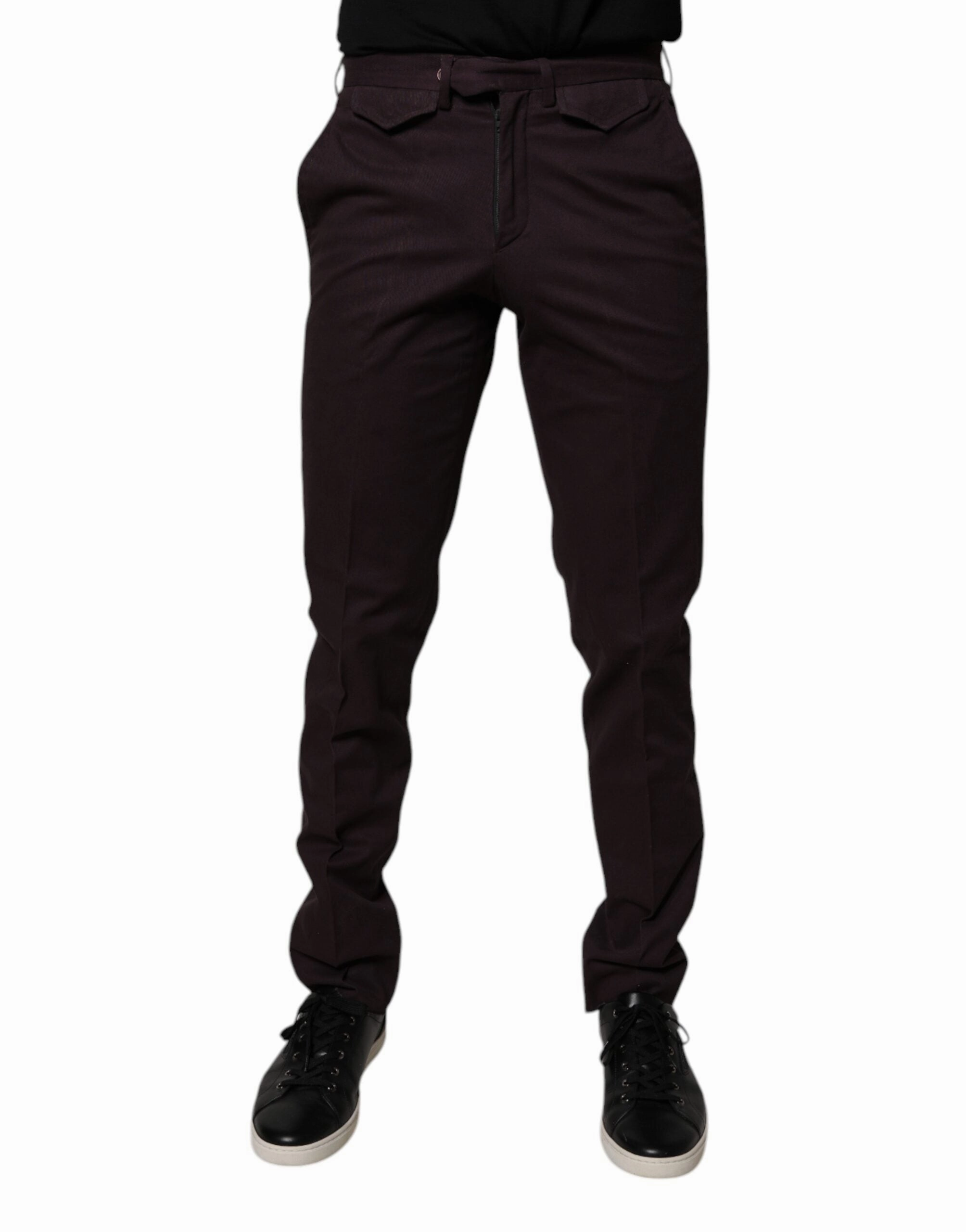 BENCIVENGA Pure Cotton Slim Fit Men Dress Men's Pants Anywhere Fit Streetwear Fan Evening Stroll Elegant