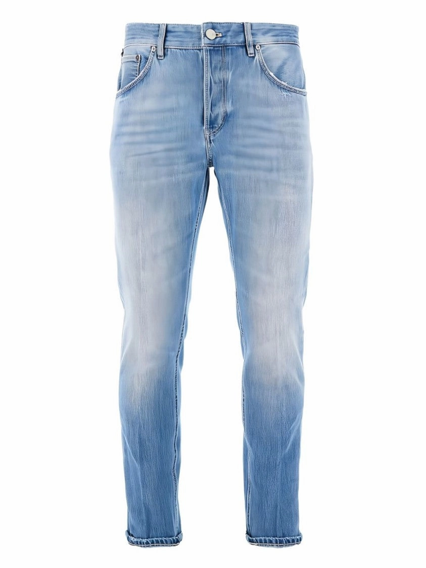 Style Combo Comfy Touch Indigo Blue Trousers With Concealed Fly