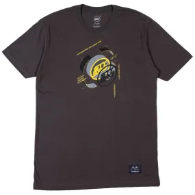 Chic Smart dry cleanable Stay Strong x Jonny Mole Exploded T-shirt - Asphalt