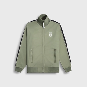 Loewe Tracksuit Jacket - Khaki Green Sealed Seam Construction