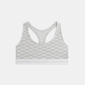 Track Seniors Kith Women for Calvin Klein Classic Bralette - Light Heather Grey