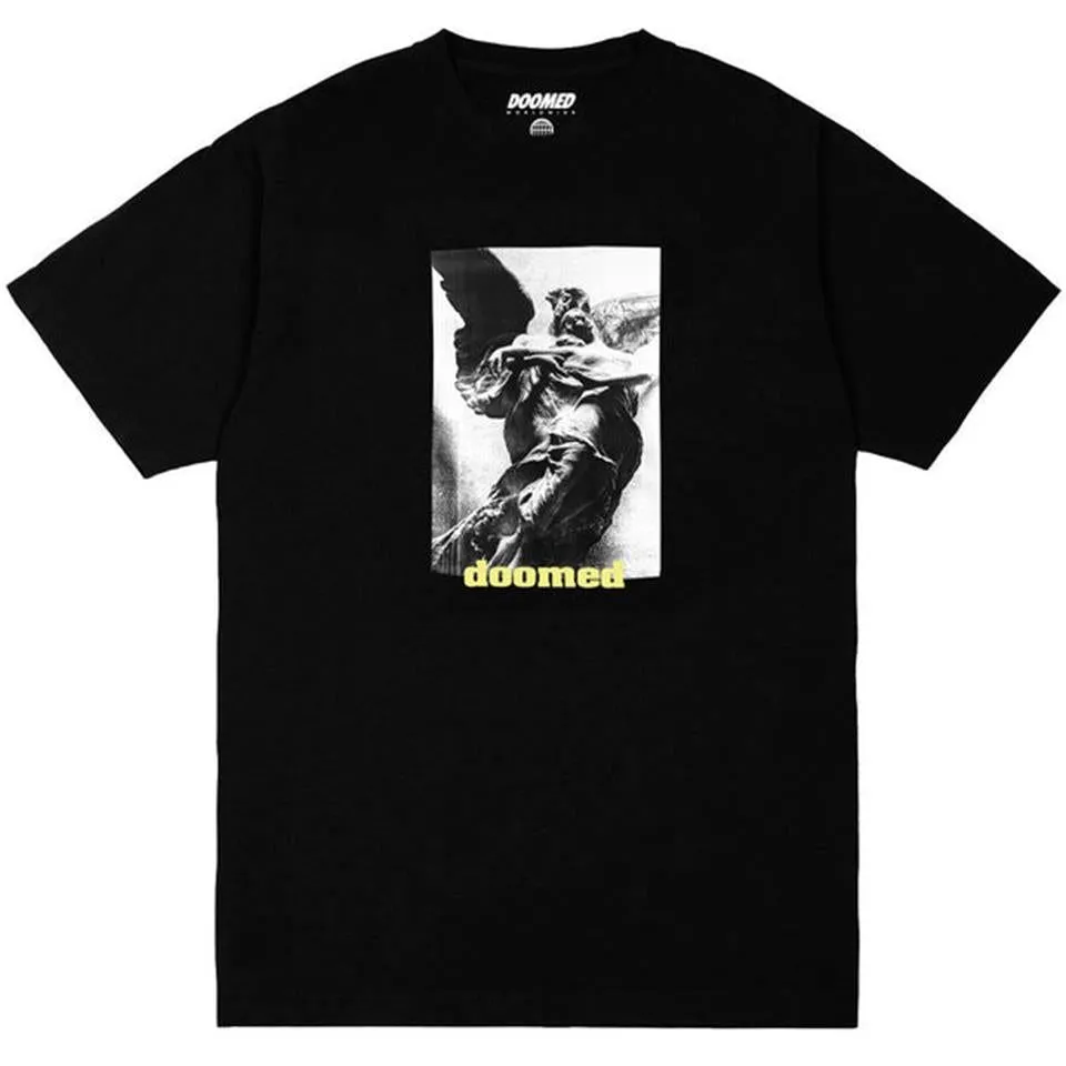 Doomed Statue T-Shirt - Black Durable Style