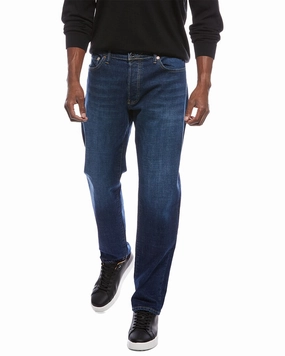 J.McLaughlin Hyland Dark Wash Straight Leg Jean Simple Comfort Street Ready