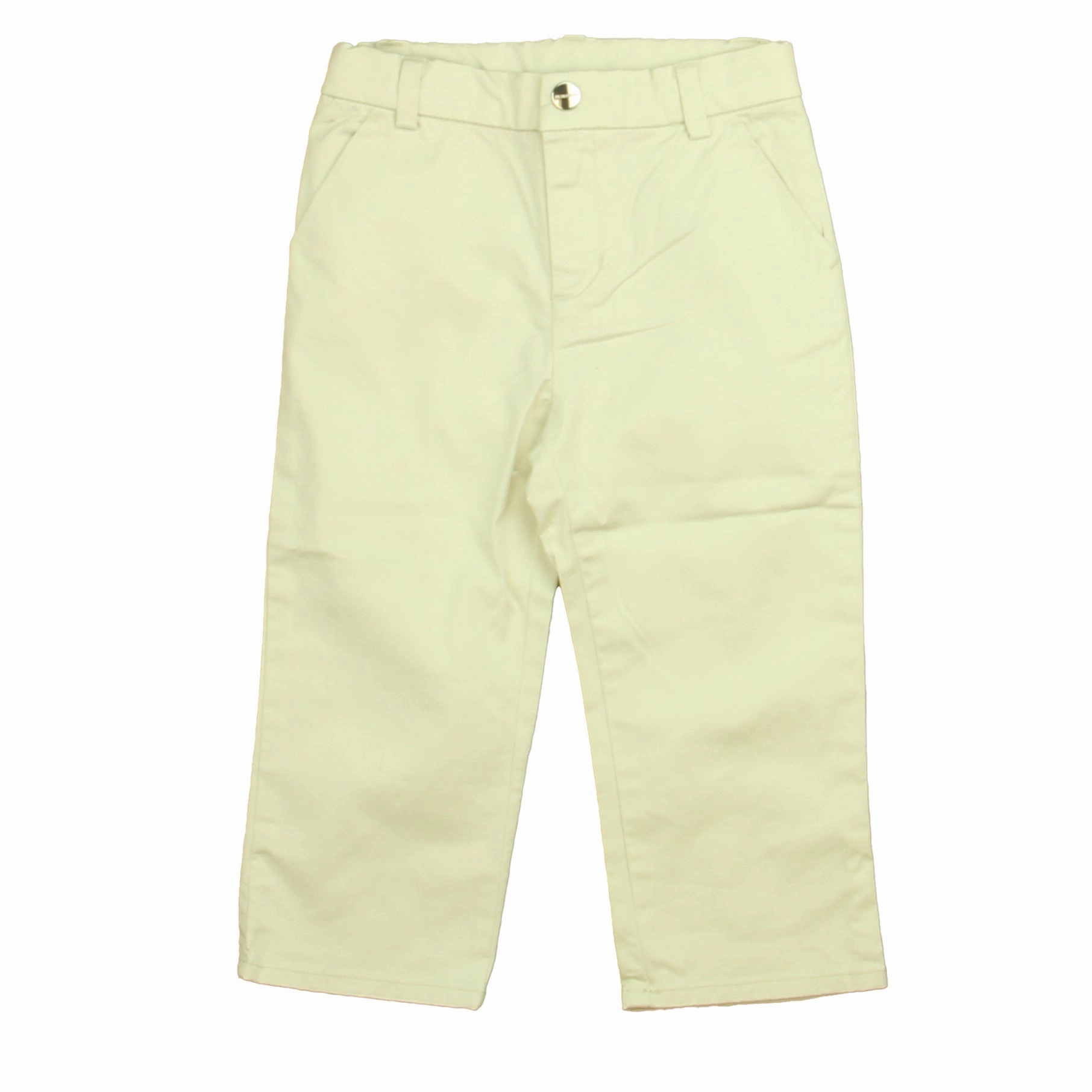 Relaxed Design Stain Repellent Coating Jacadi Boys Khaki Pants