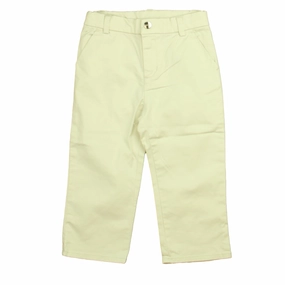 Relaxed Design Stain Repellent Coating Jacadi Boys Khaki Pants
