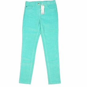 Jacadi Girls Green Corduroy Pants Size: 6Y | 8Y CompressionSupport