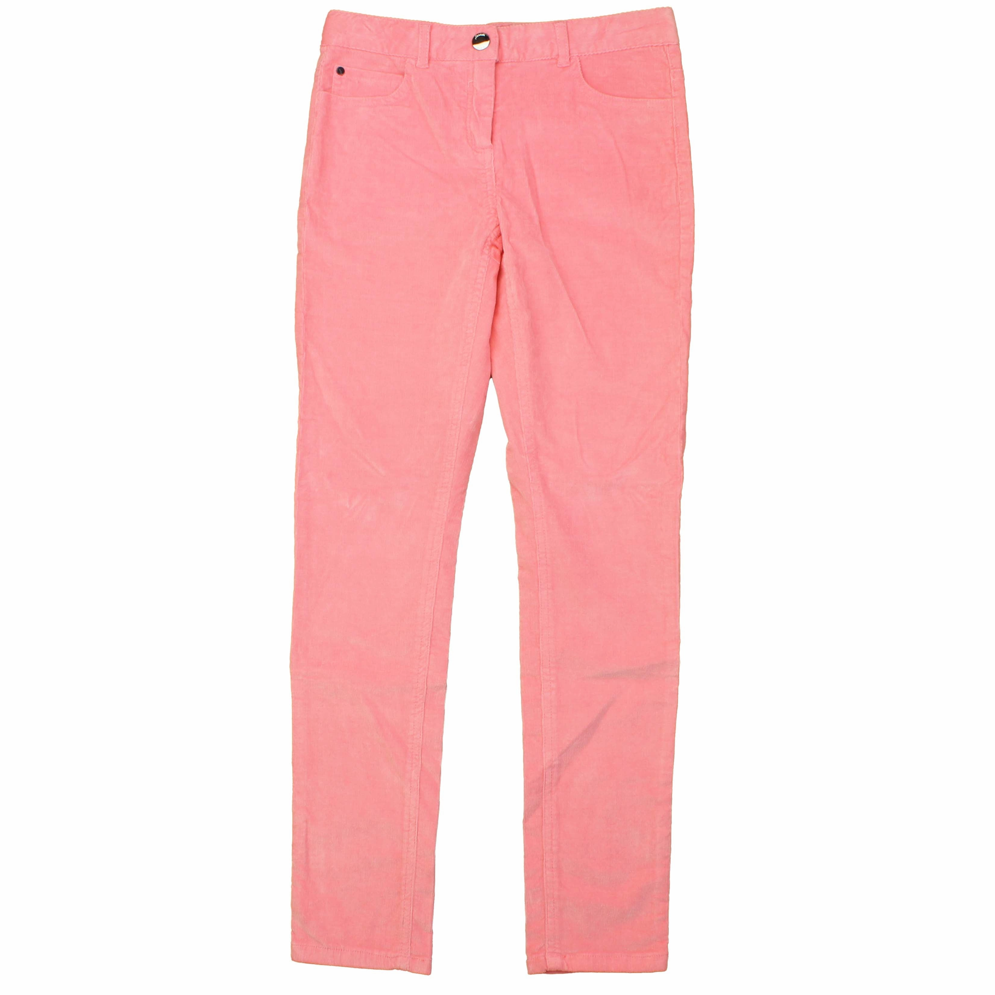 Fashionable Comfort Jacadi Girls Light Pink Corduroy Pants