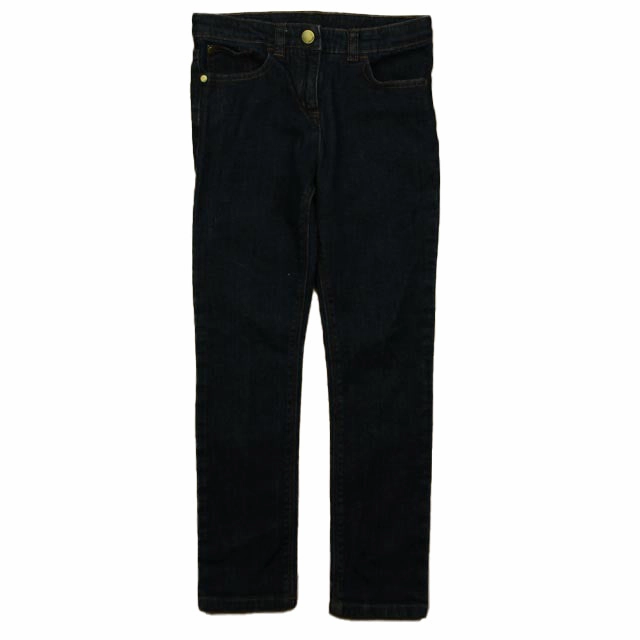 Anti Bacterial Treatment CompressionSupport Jacadi Girls Navy Jeans