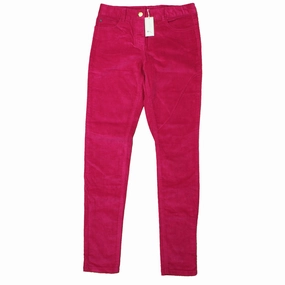Jacadi Girls Pink Corduroy Pants Breathable Lining Perfectly Relaxed