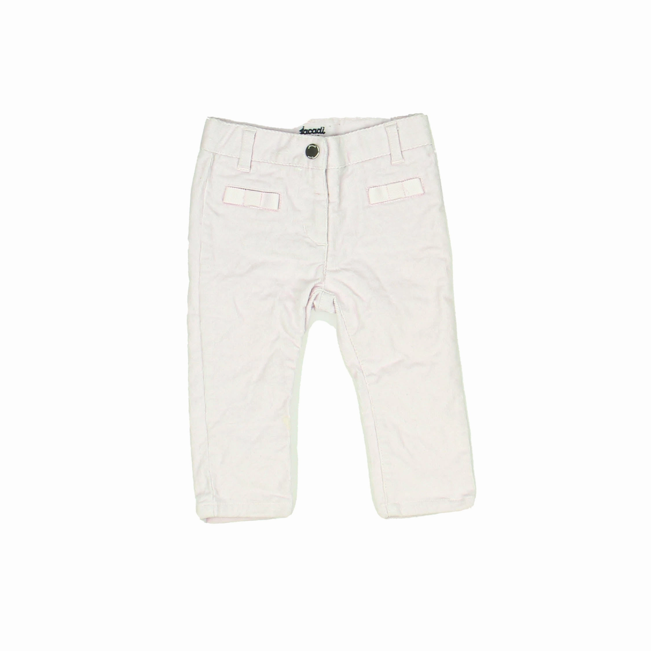Classic Comfort Jacadi Girls Pink Corduroy Pants