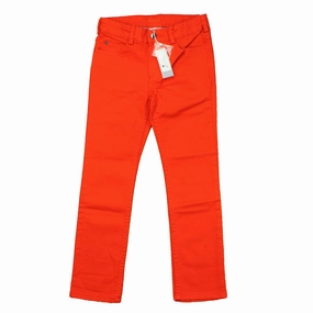 Jacadi Girls Red Pants Size: 6Y | 8Y | 10Y Lightweight Fabric Travel Friendly