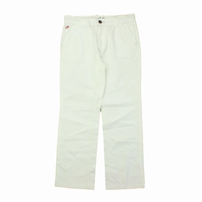 Jacadi Girls White Pants Snag Resistant Fabric