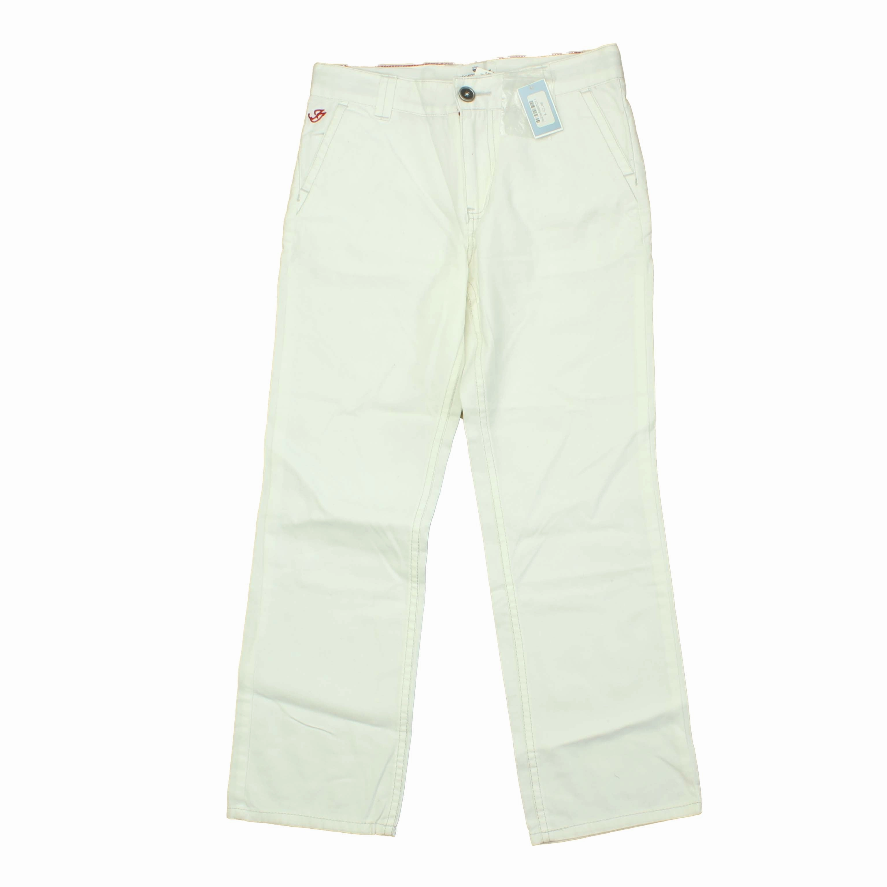 Seamless Technology Jacadi Girls White Pants