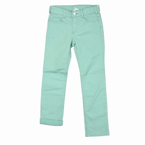 AntiPillingFabric Jacadi Unisex Light Green Jeans