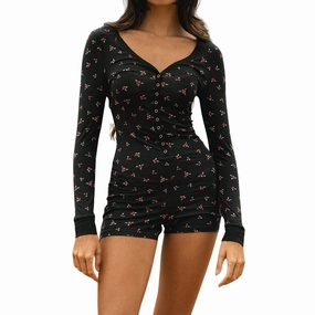 Static Resistant Fibers Double Needle Stitching Jackson Romper
