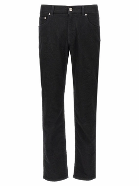 Odor Control Treatment Jacquard Denim Jeans